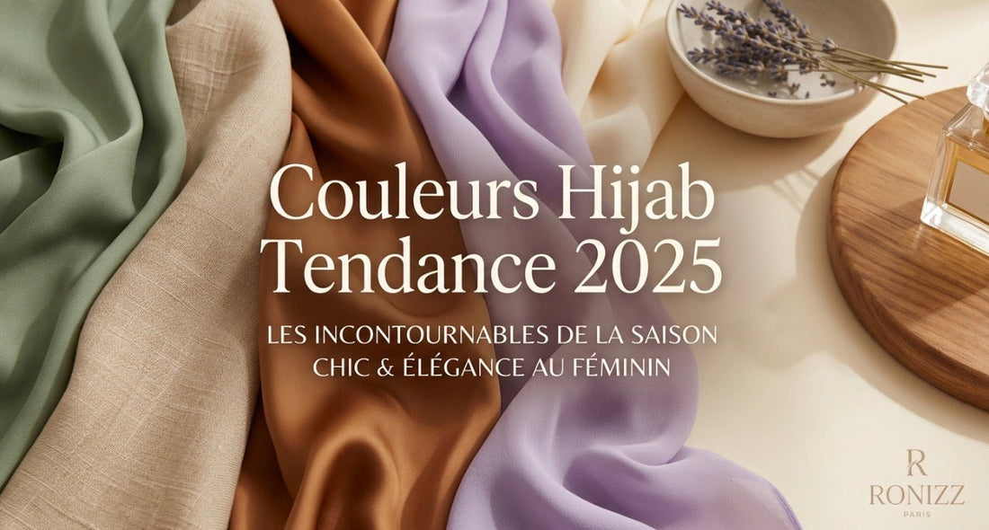 Couleurs hijab tendance 2025 : lesquelles adopter cette année ?