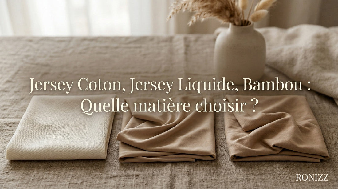 Jersey Coton, Jersey Liquide, Bambou Modal : quelle matière choisir pour son hijab ?
