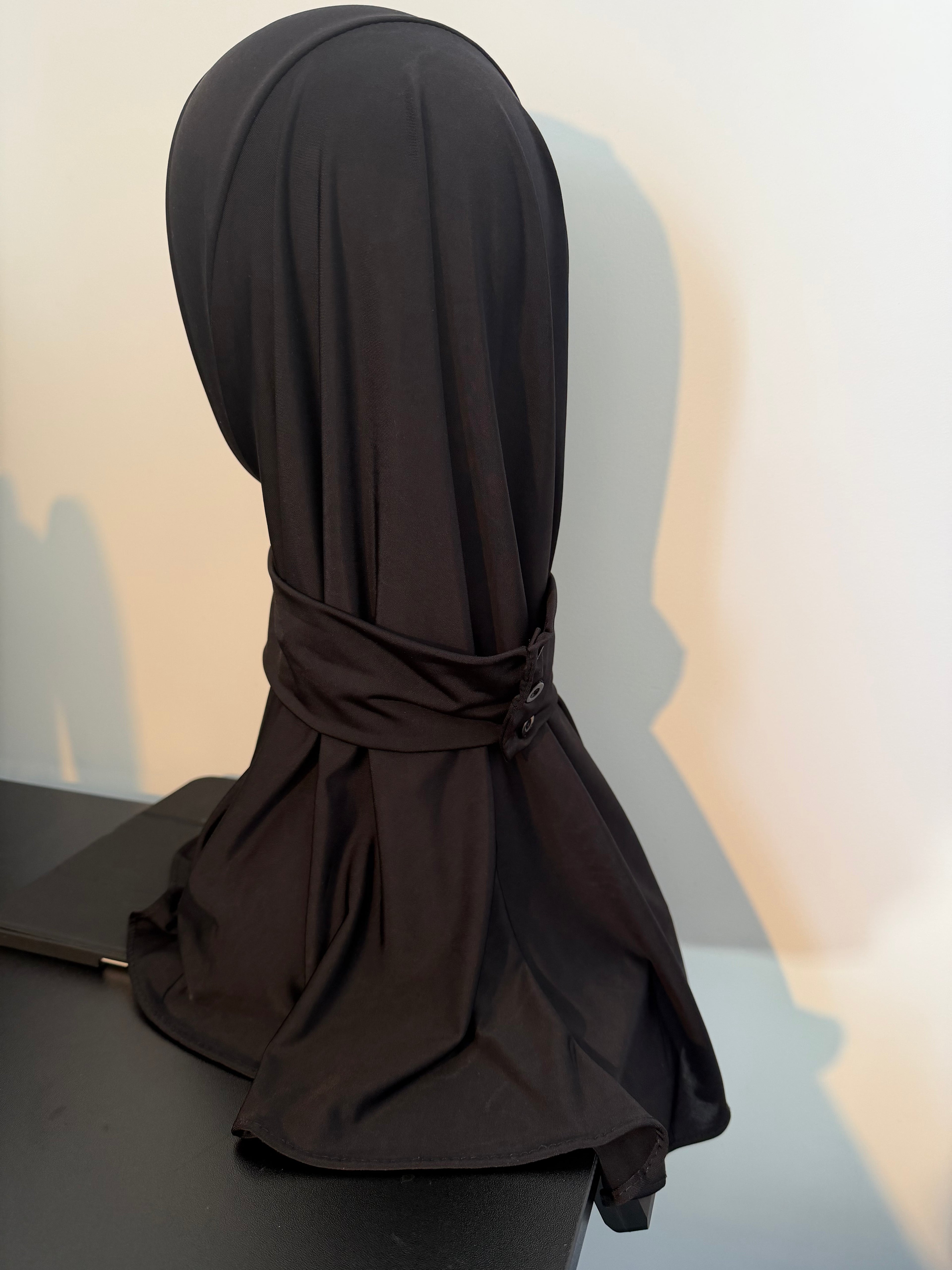 Cagoule Boutonnée en Jersey Liquide - Ultra Douce & Ultra Fluide - RONIZZ