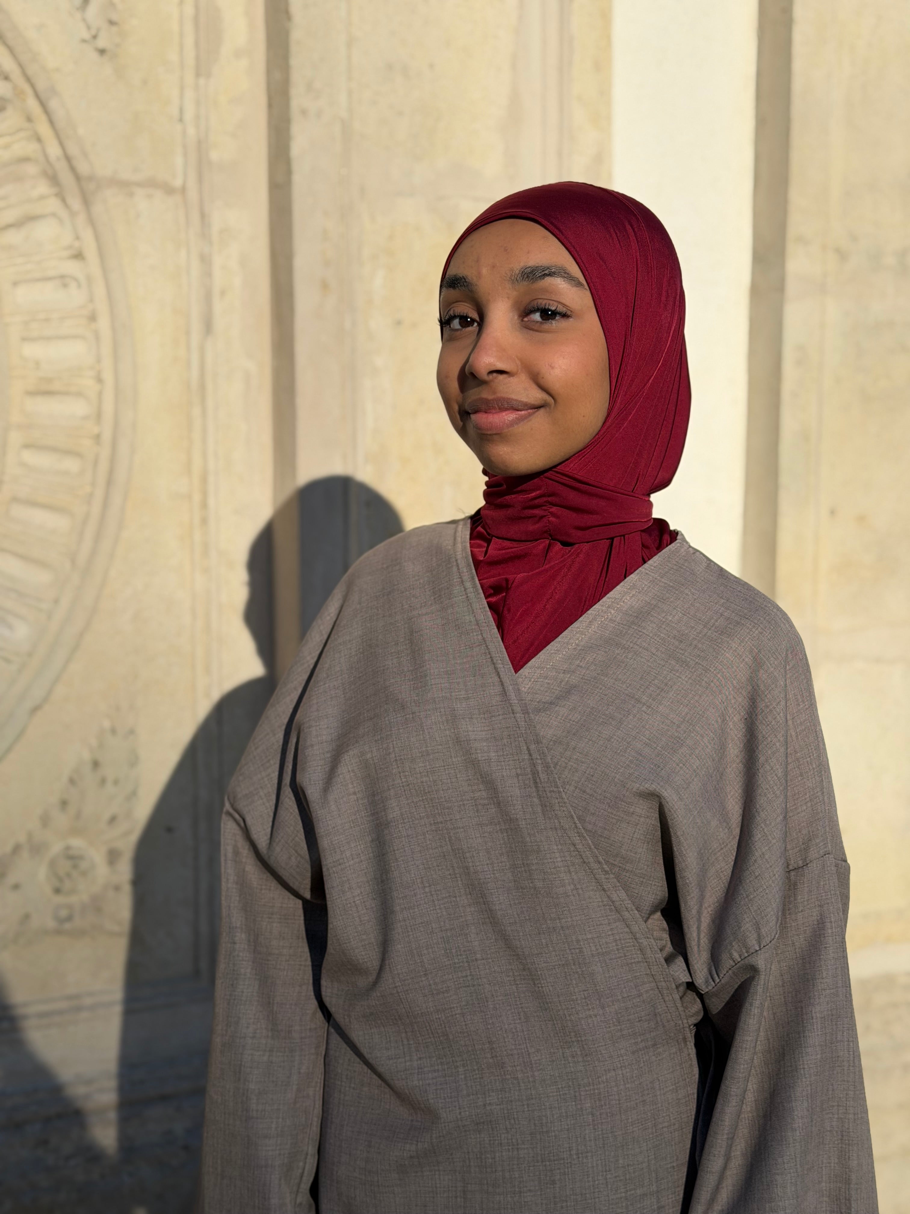 Cagoule Boutonnée en Jersey Liquide - Ultra Douce & Ultra Fluide - RONIZZ