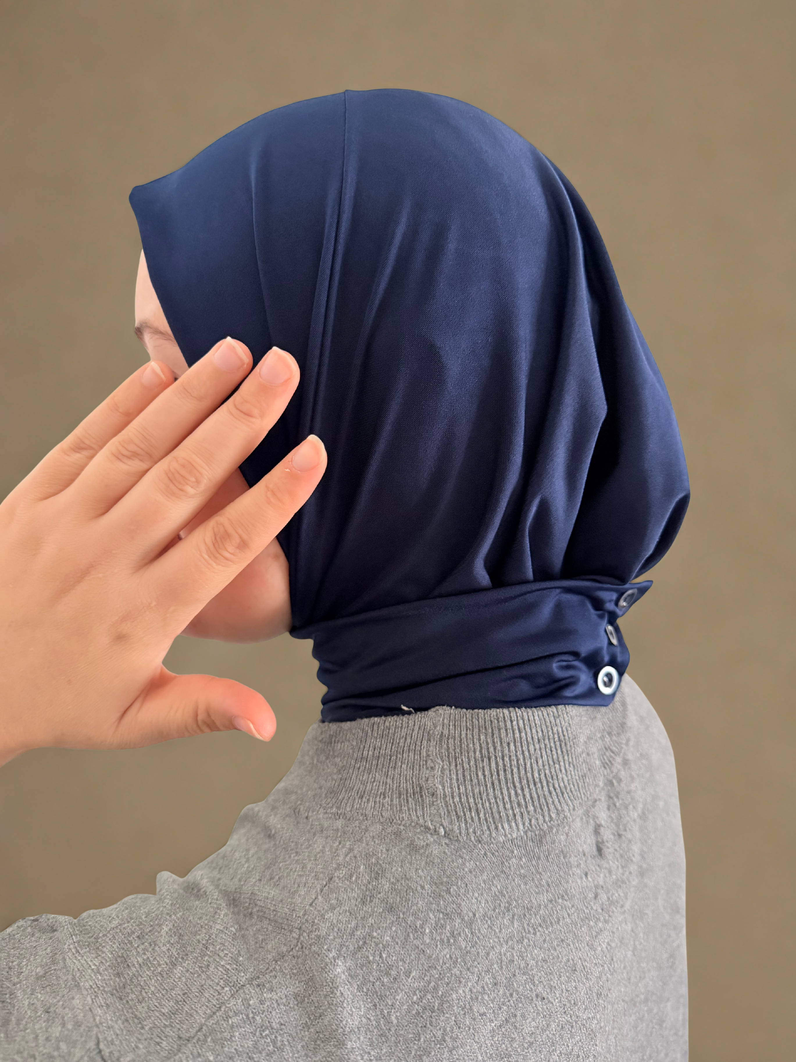 Cagoule Boutonnée en Jersey Liquide - Ultra Douce & Ultra Fluide - RONIZZ