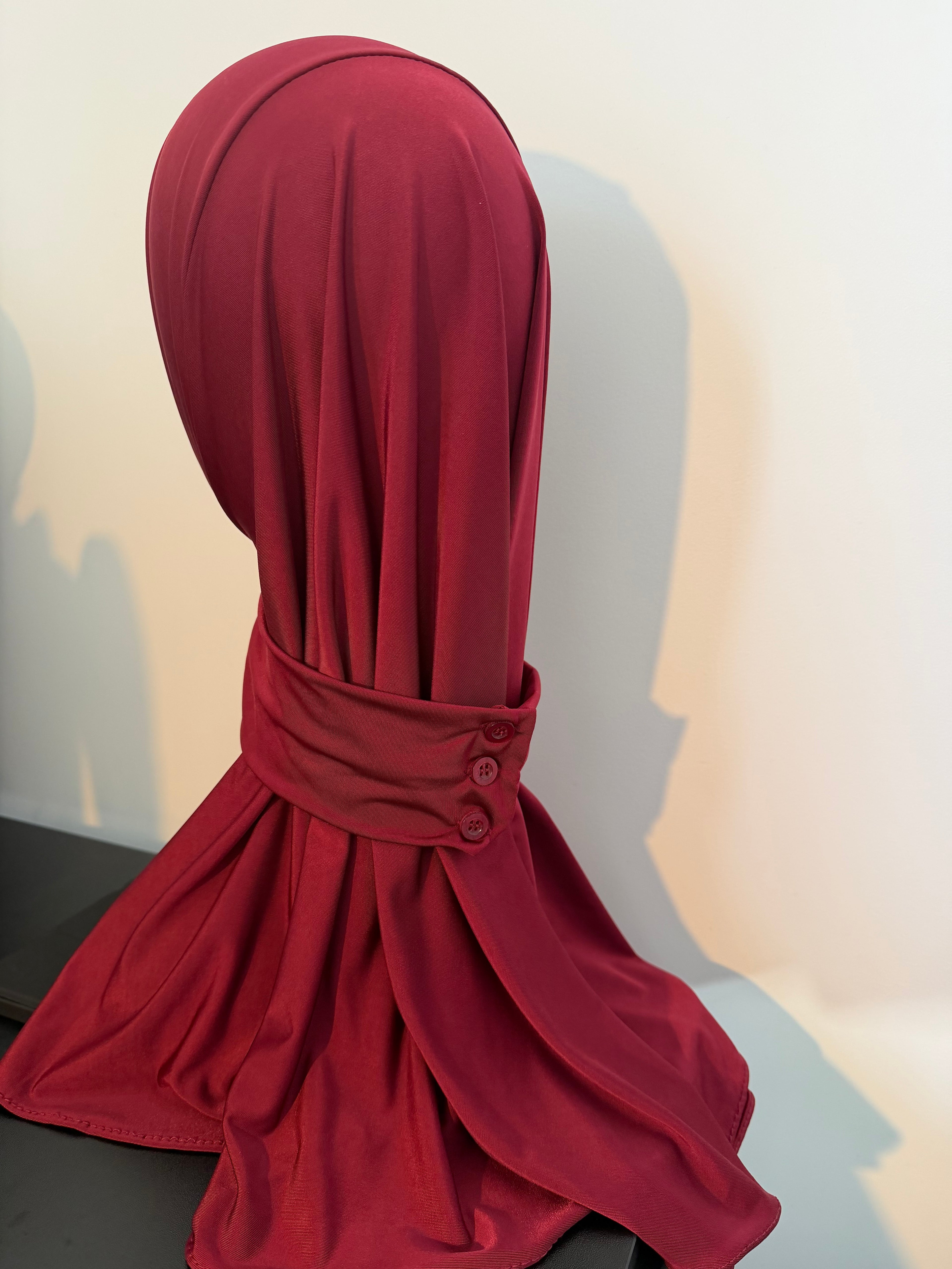 Cagoule Boutonnée en Jersey Liquide - Ultra Douce & Ultra Fluide - RONIZZ