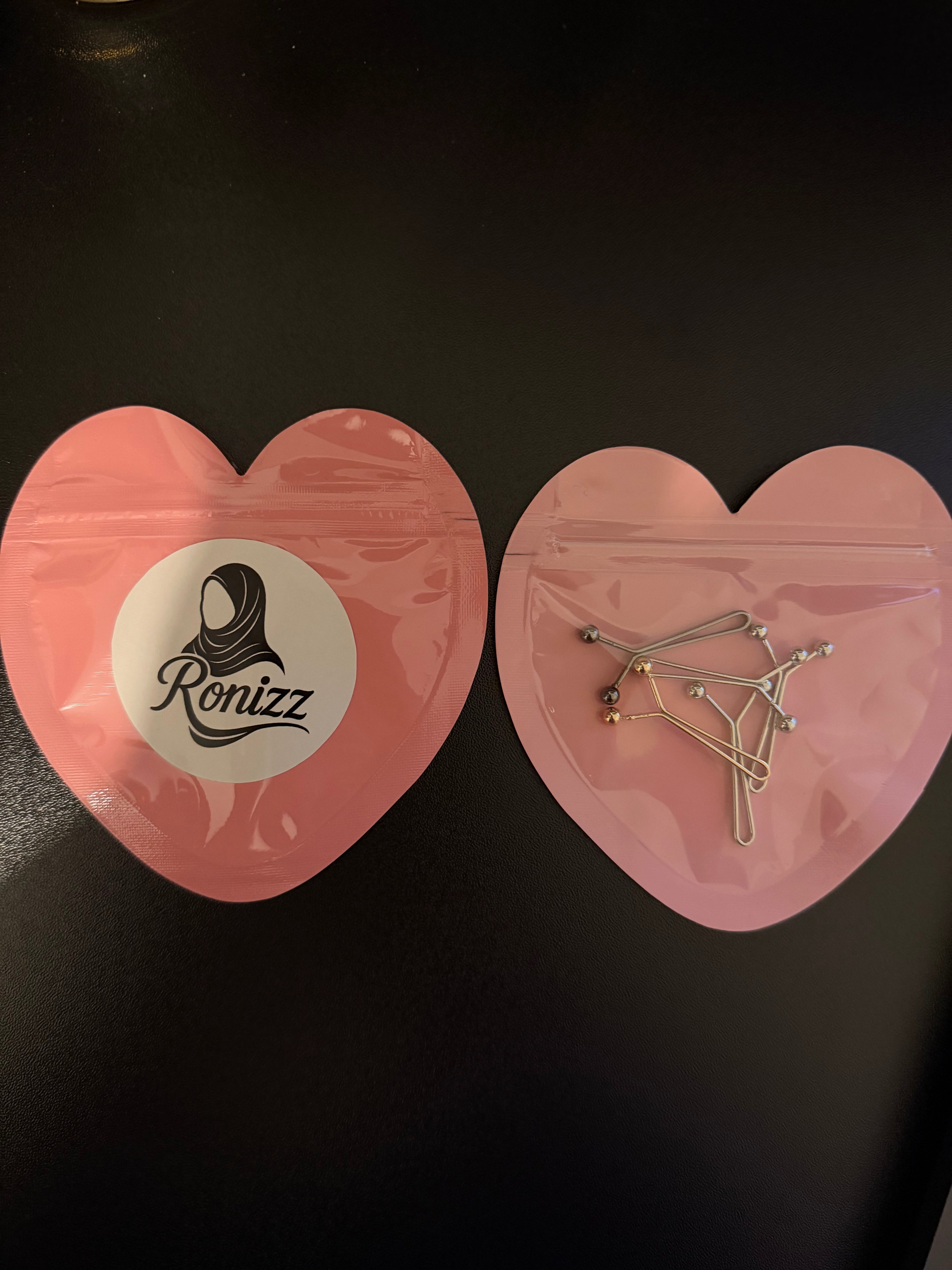 Lot de 5 Épingles Anti-Trous pour Hijab