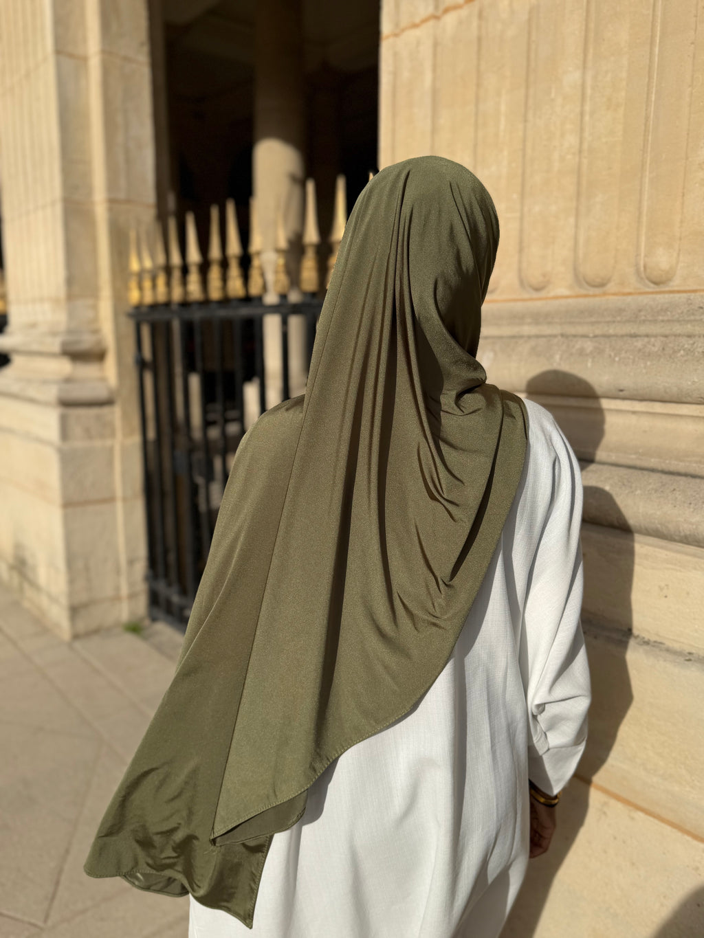 Satiné Enfilé - Hijab Prêt-à-Porter en Jersey Premium Satiné - RONIZZ