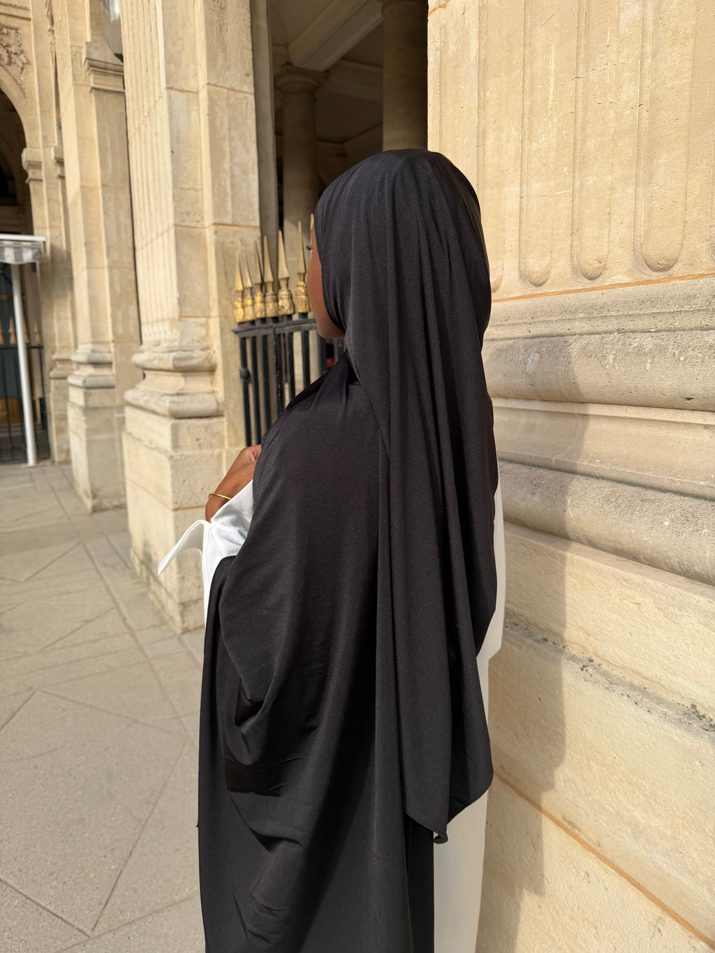 Satiné Enfilé - Hijab Prêt-à-Porter en Jersey Premium Satiné - RONIZZ