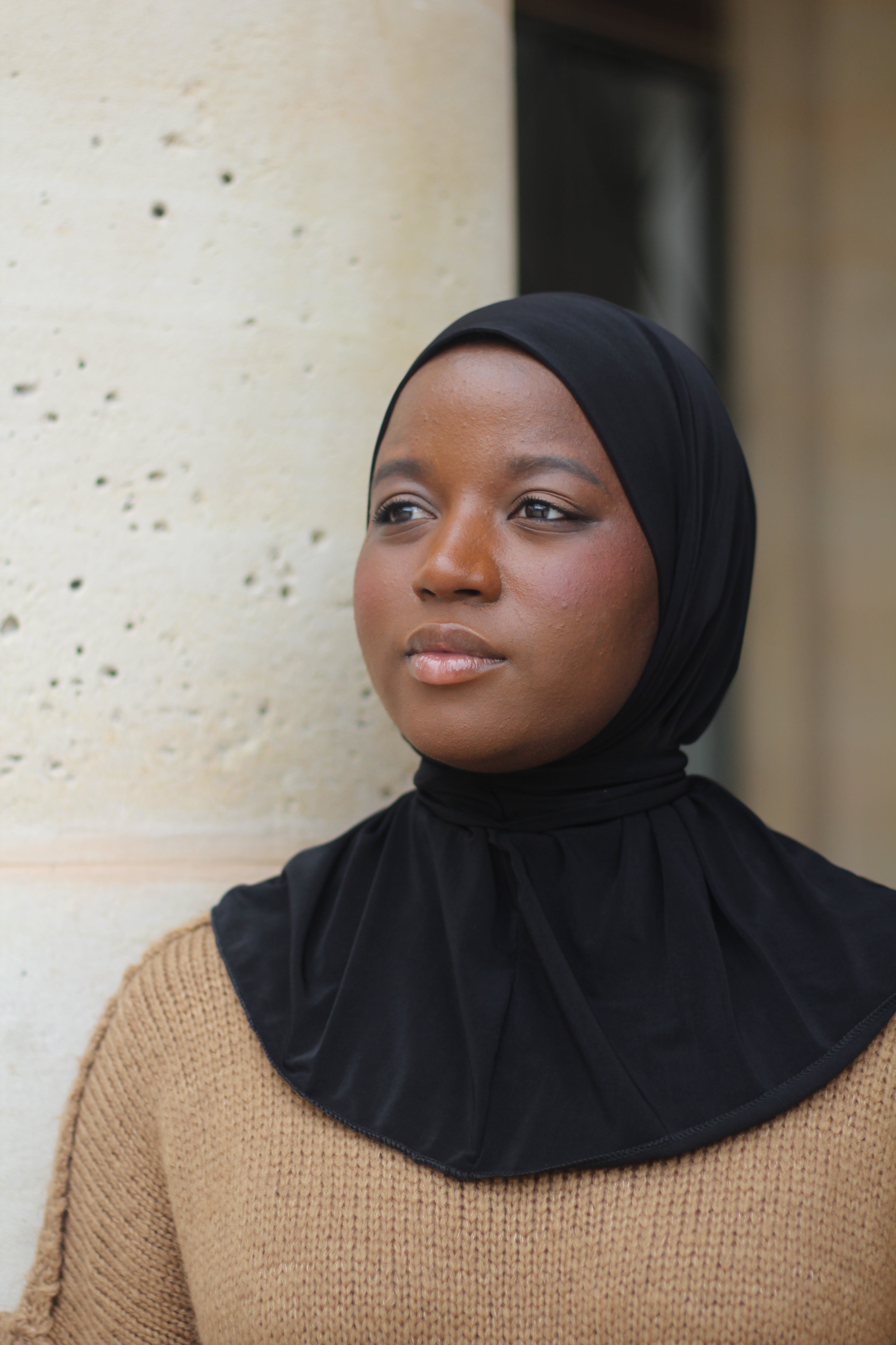 Hijab à enfilé CAGOULE Neora – Jersey Premium léger