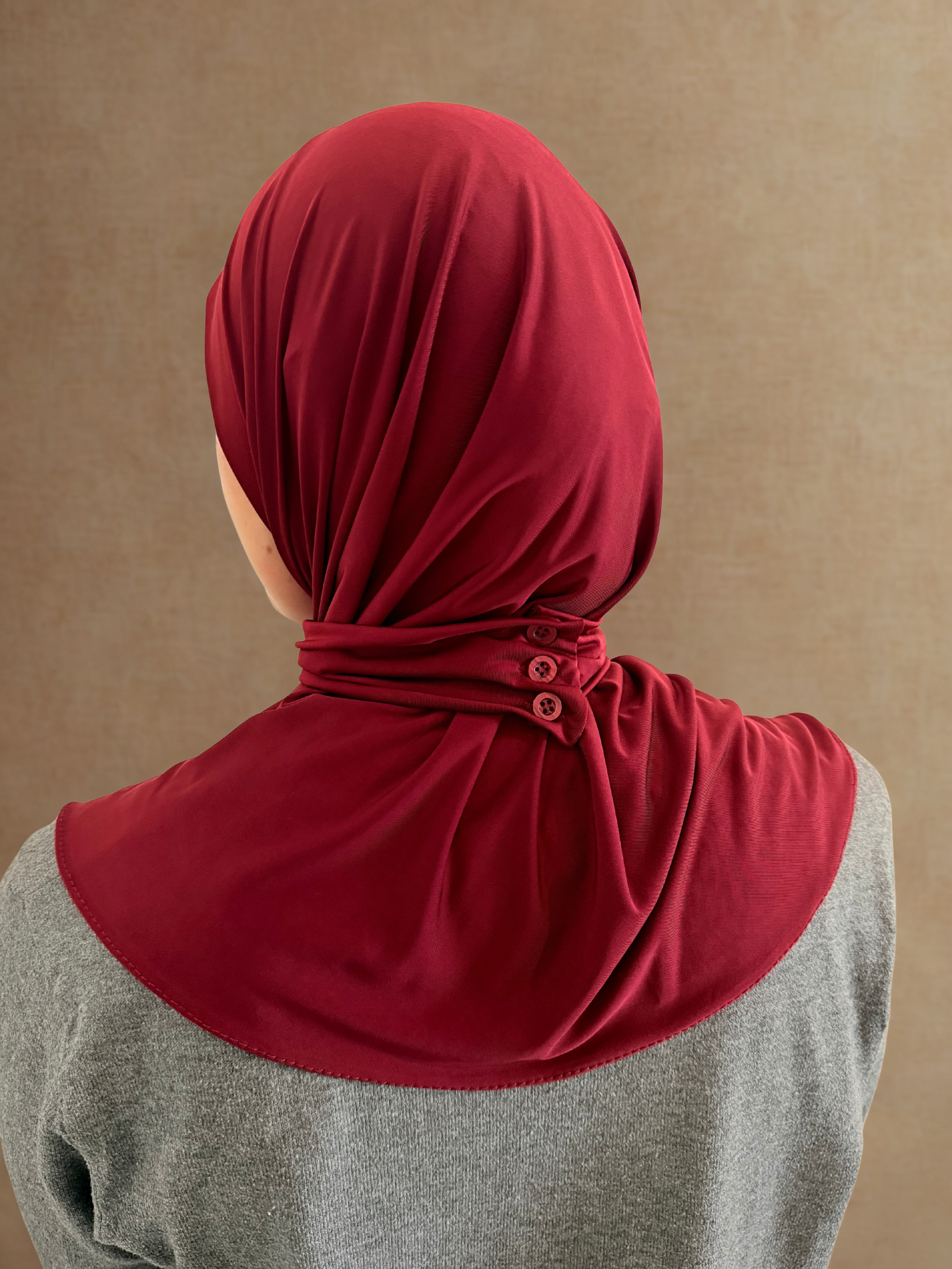 Cagoule Boutonnée en Jersey Liquide - Ultra Douce & Ultra Fluide - RONIZZ