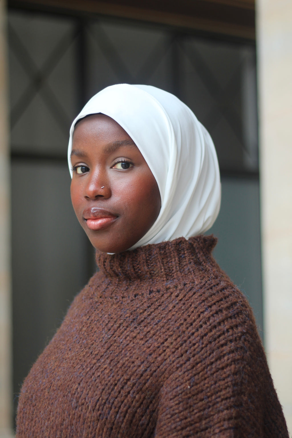 Hijab à enfilé CAGOULE Neora – Jersey Premium léger