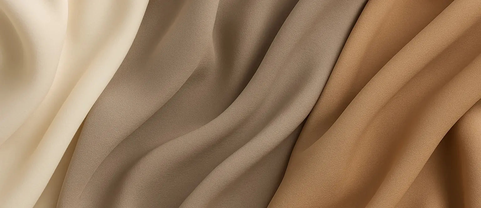 Voiles hijab fluides et élégants dans des tons nude – Collection RONIZZ, confort et style sans compromis
