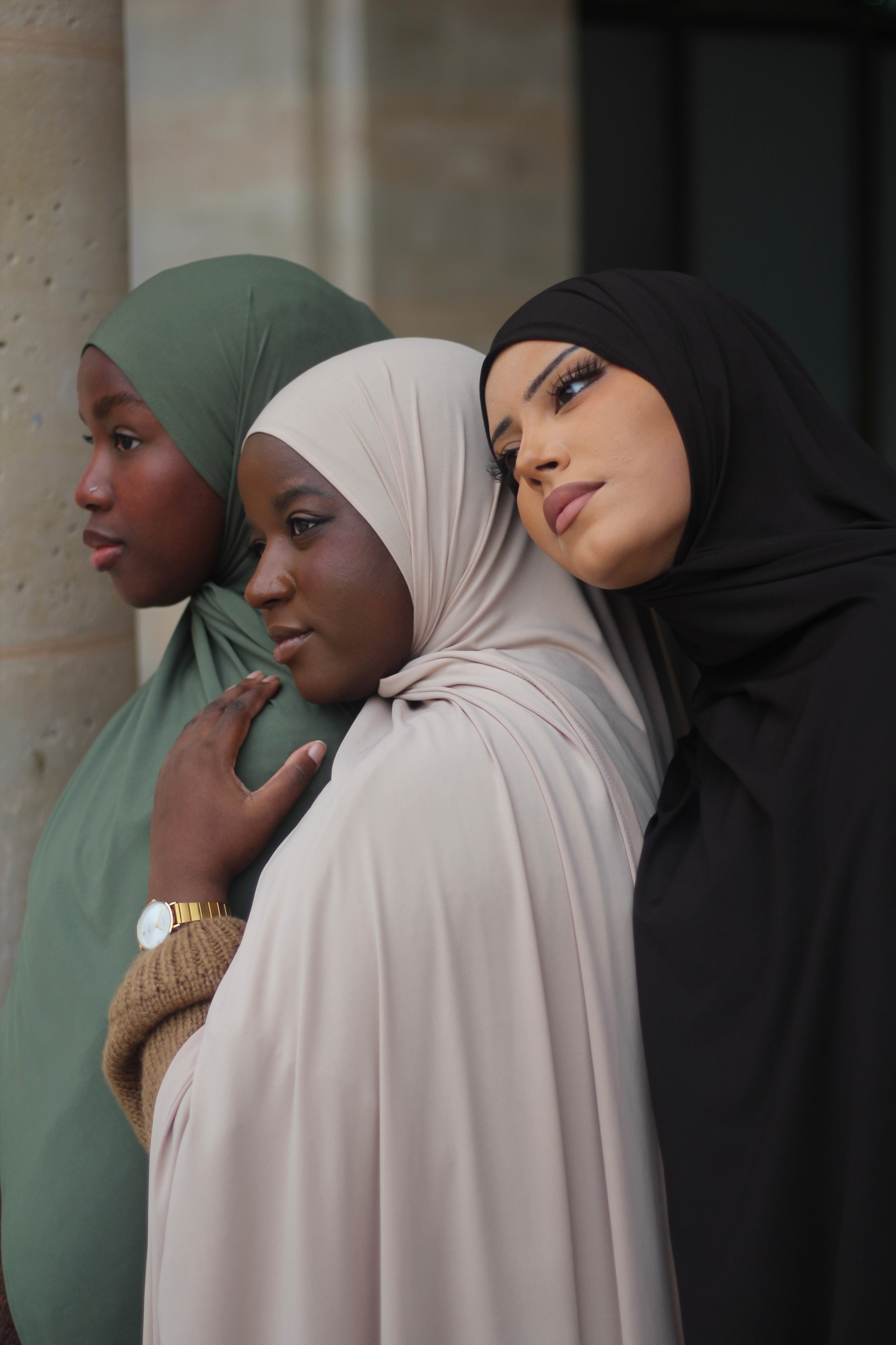 Hijab jersey premium long Ronizz 